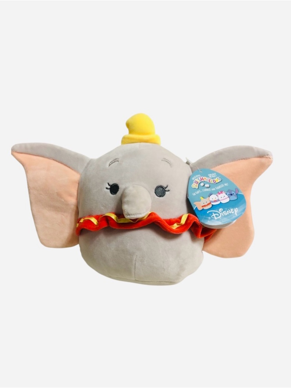BNWT 8" Disney Dumbo Squishmallow Plush Elephant 💜 BOGO